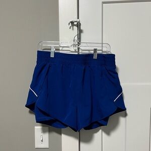 90 Degree By Reflex Royal Blue Athletic Shorts